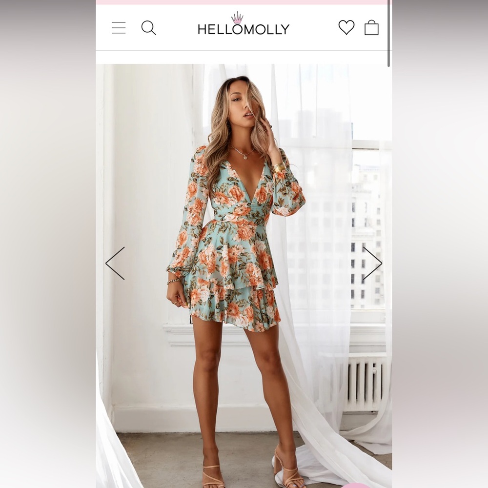 Hello Molly Miami Love Dress Small